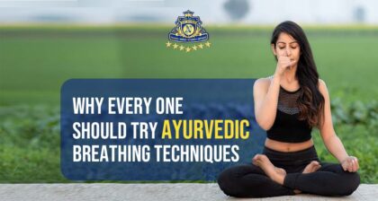 Ayurvedic breathing techniques